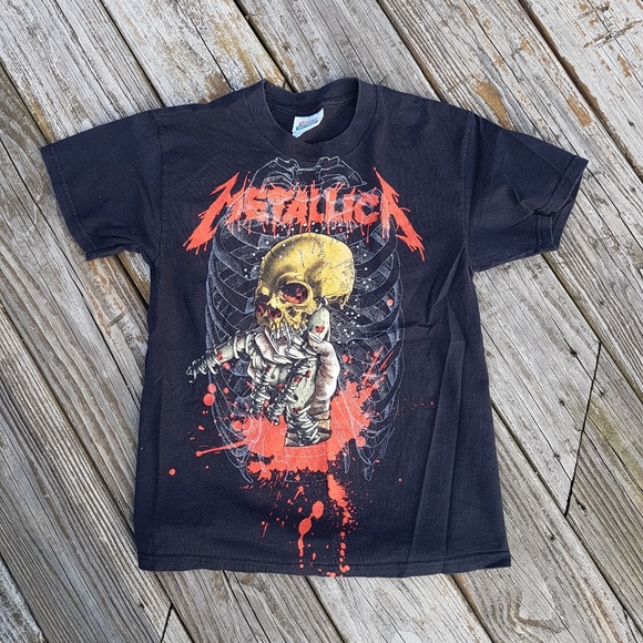 metallica youth shirt